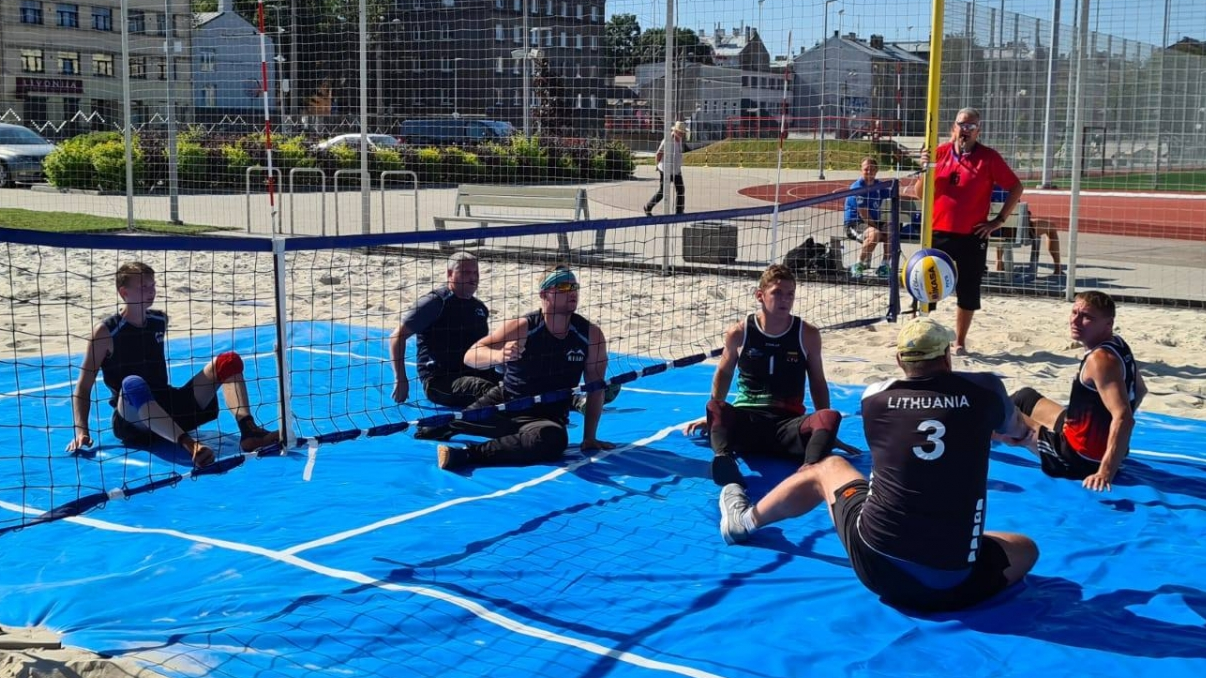 Sēdvolejbola turnīrs "Riga beach sitting volley Cup 2022"