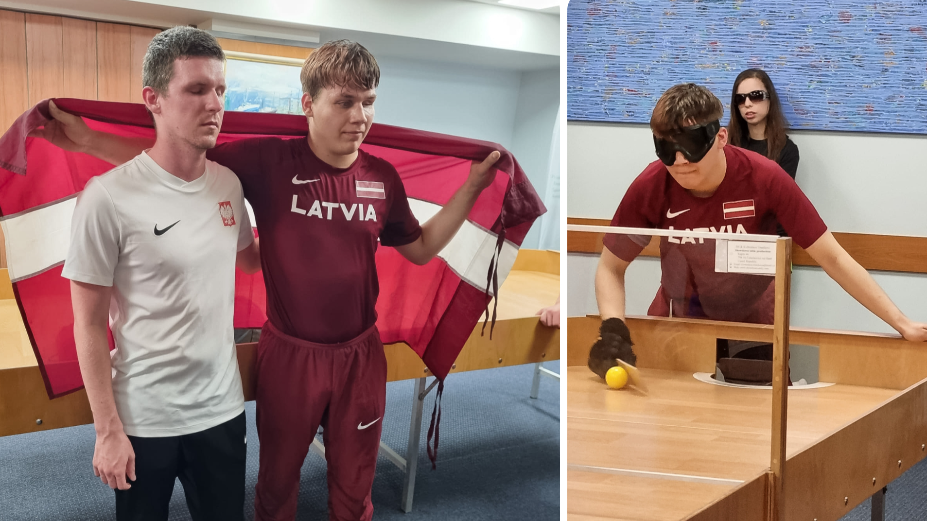 Latvijas sportists uzvar starptautiskās neredzīgo sporta sacensībās