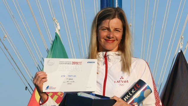 Čehijā noslēdzies Eiropas čempionāts vindsērfinga Raceboard klasē