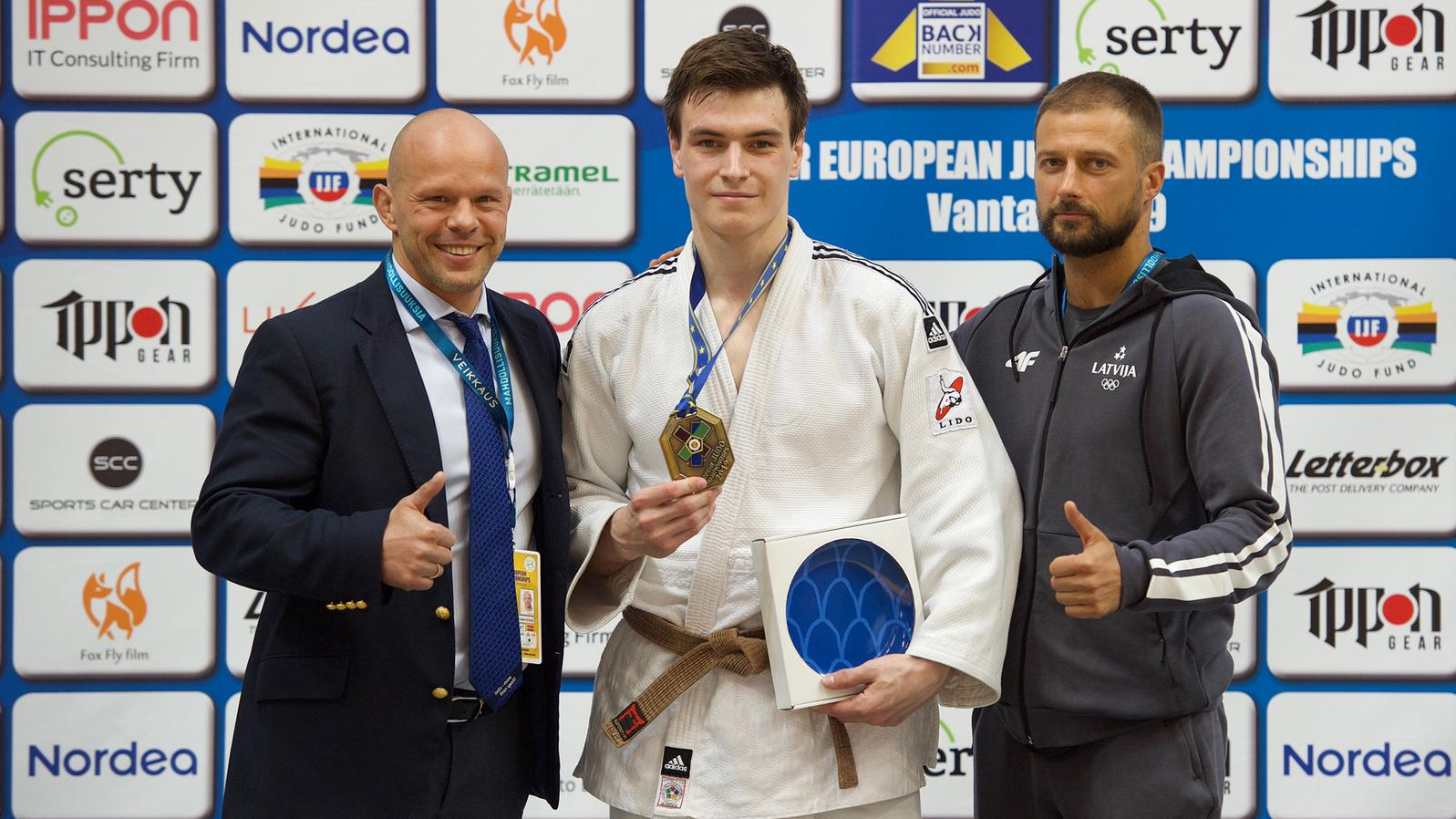 Džudisti izcīna medaļas Eiropas čempionātā junioriem Somijā