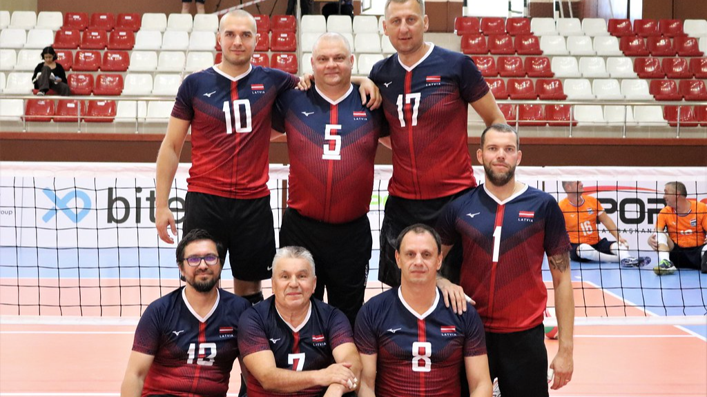 Starptautiskajā turnīrā "2022 Silver Nations League Men" Latvijas izlasei sēdvolejbolā 3. vieta 