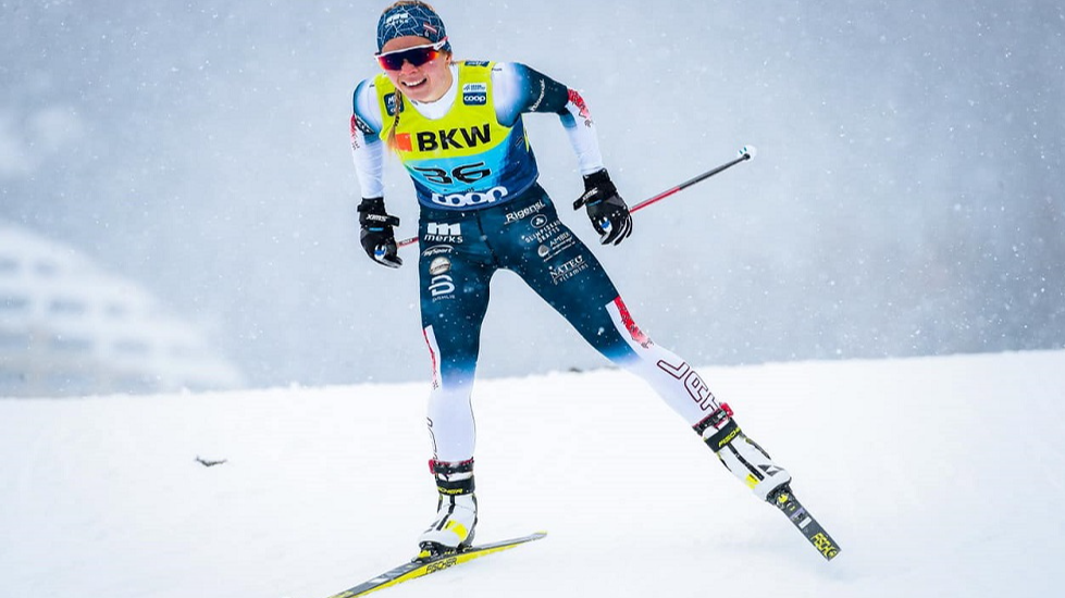 Eiduka “Tour de ski” 10km ar masu startu iekļūst četrdesmitniekā 