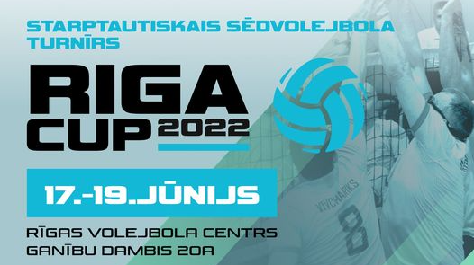 Rīgā notiks VII starptautiskais sēdvolejbola turnīrs "Riga Cup 2022"
