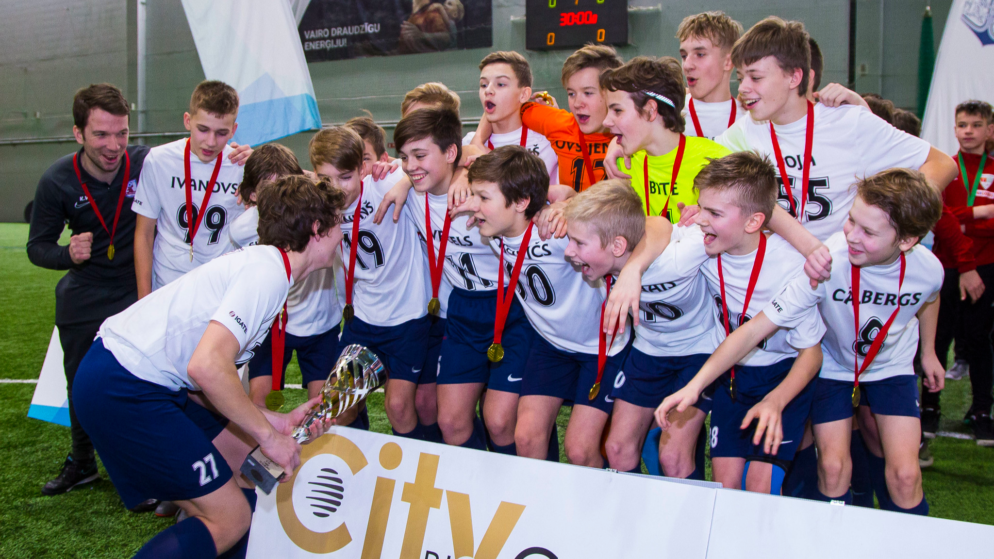 FS Jelgava izcīna zeltu Riga City Cup turnīrā