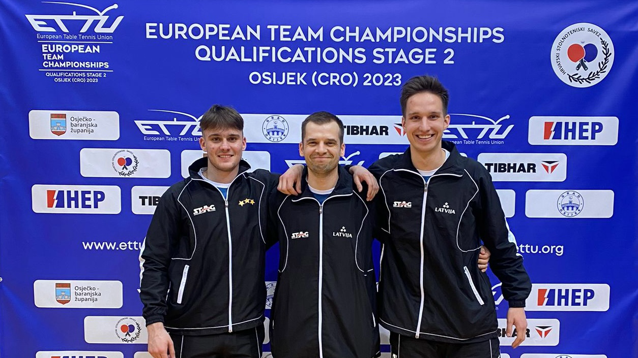 Latvijas vīriešu galda tenisa izlases dalība Eiropas 2023.gada čempionāta atlases 2. kārtā