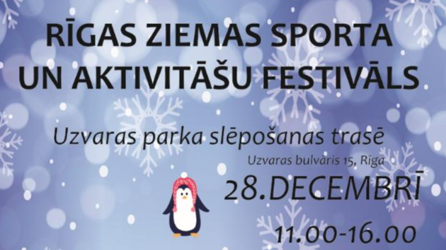 Rīgas Ziemas sporta un aktivitāšu festivāls – 28. decembrī
