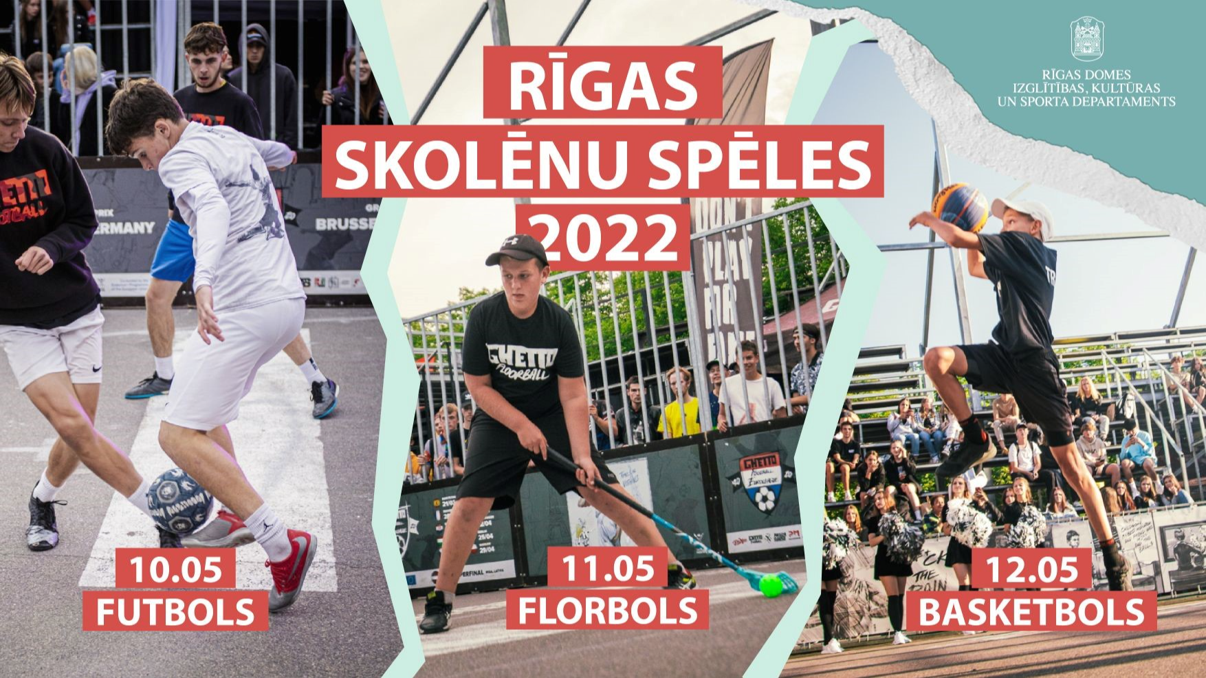 Grīziņkalnā norisināsies 24. Rīgas skolēnu spēles 