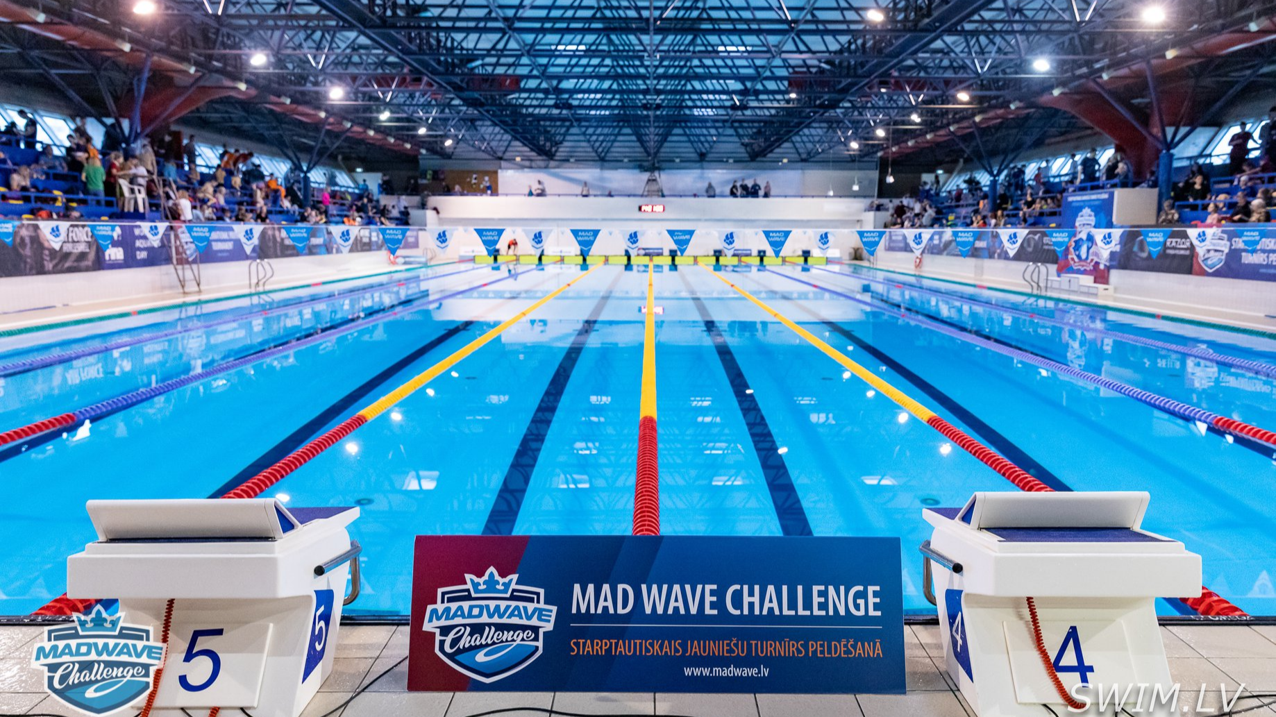 Norisināsies starptautiskas sacensības peldēšanā “Madwave Challenge of Rīga”