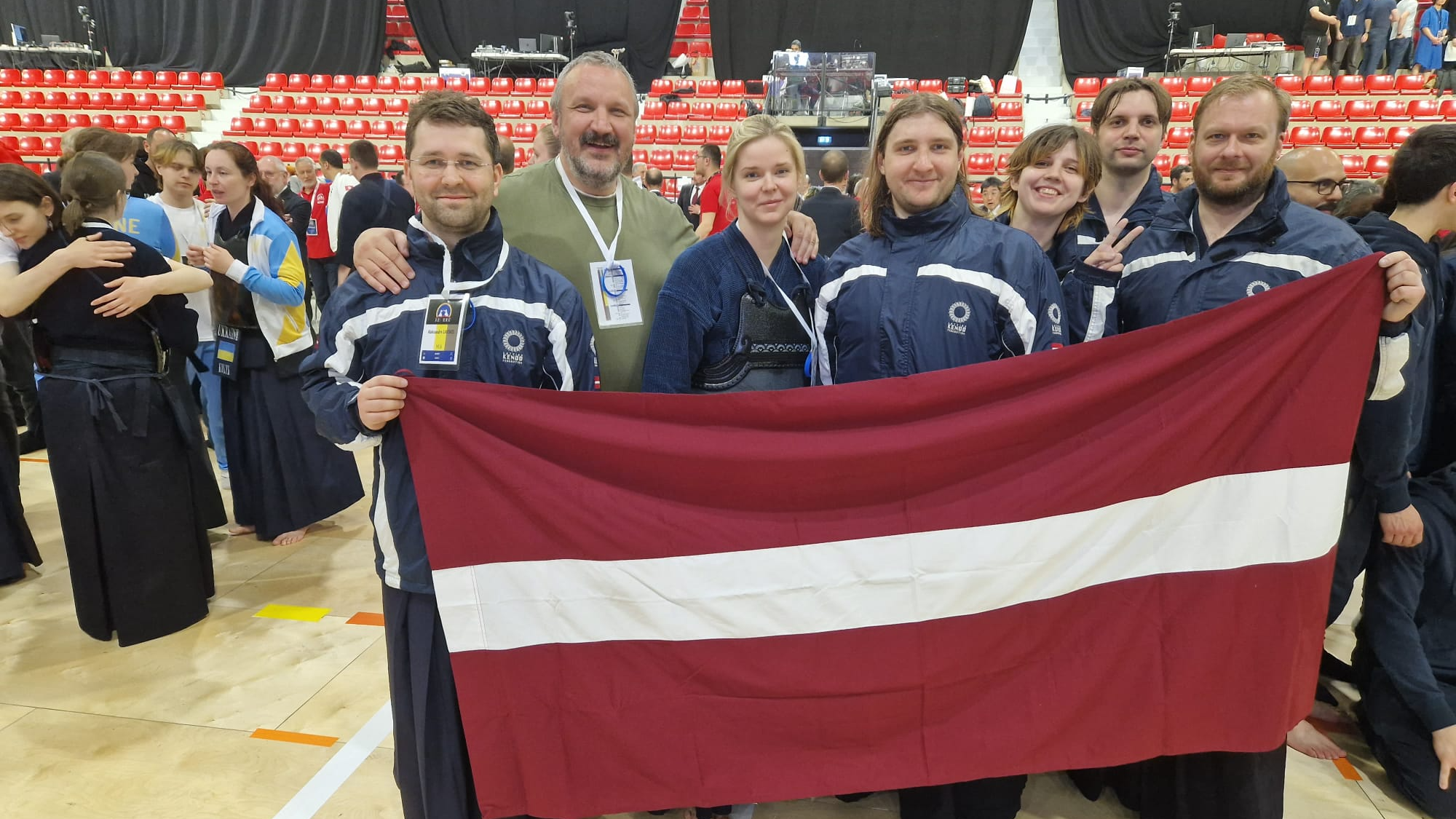 Latvijas nacionālā kendo komanda piedalījās Eiropas Kendo čempionātā Francijā
