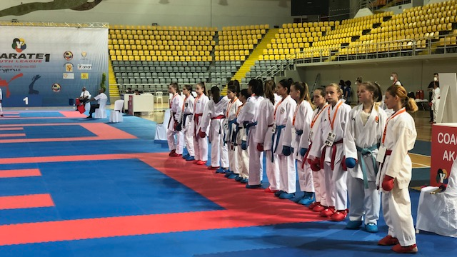 Noslēgušās starptautiskās karatē sacensības Karate1 Youth League Limassol 2021