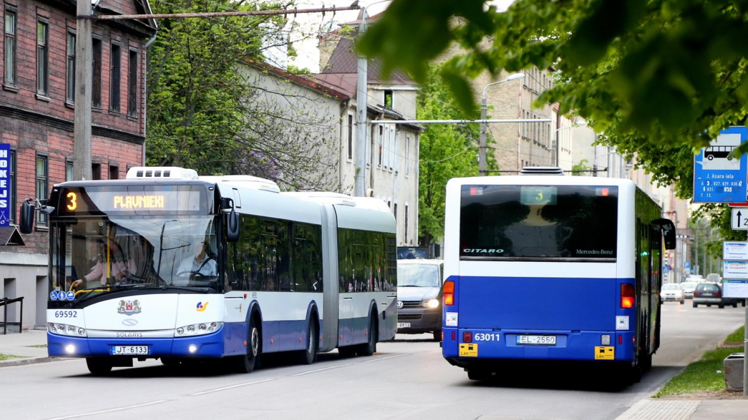 Svētdien, 5. jūnijā, “Toyota Rīgas velomaratons” braucienu laikā būs izmaiņas sabiedriskā transporta kustībā
