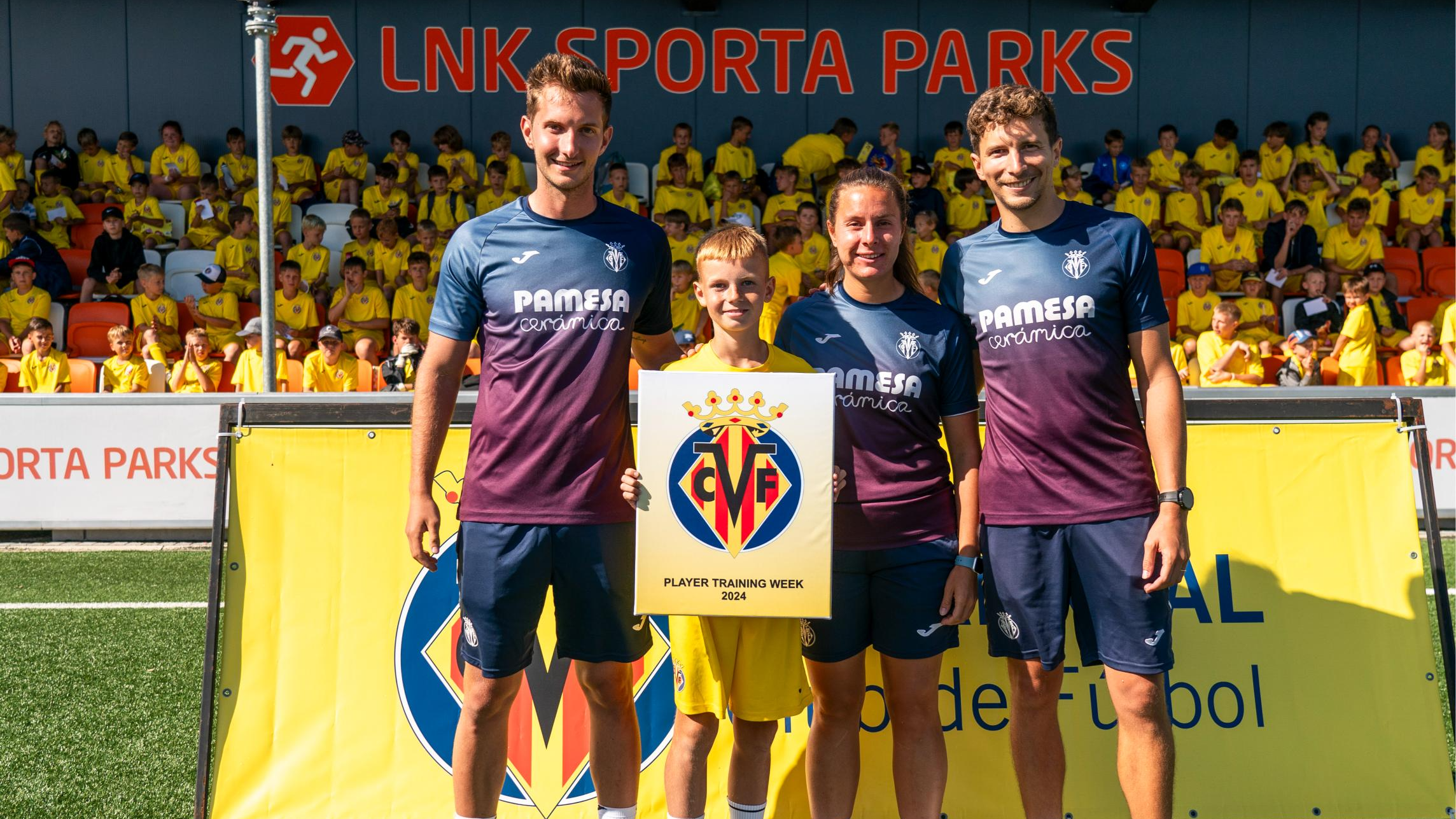 Atvērta reģistrācija futbola nometnei “Villarreal CF Summer Camp”