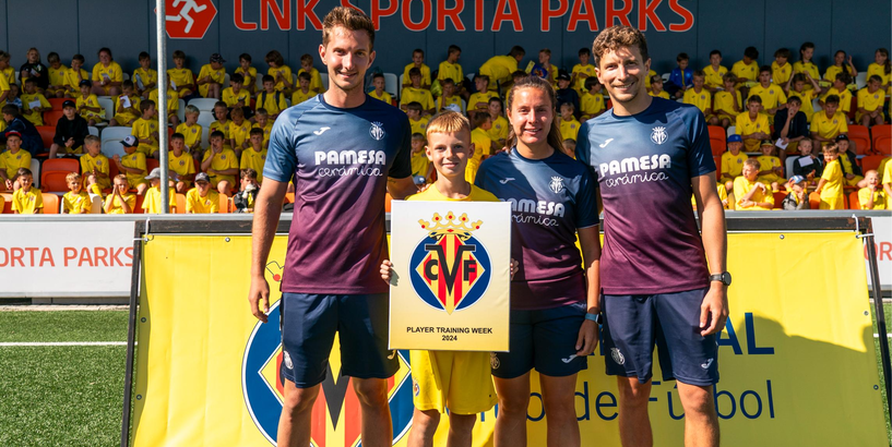 Atvērta reģistrācija futbola nometnei “Villarreal CF Summer Camp”