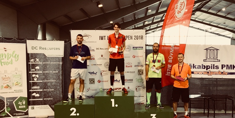 Noslēdzies pasaules kausa "IWT Latvian Open 2018" posms raketlonā 