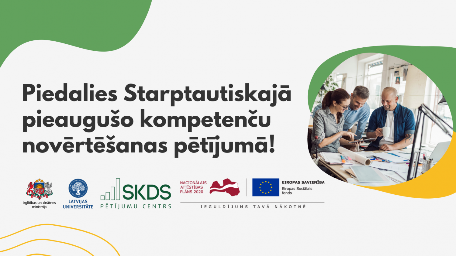 Latvijā pētīs pieaugušo prasmes; plāno iegūt 7700 iedzīvotāju atbildes