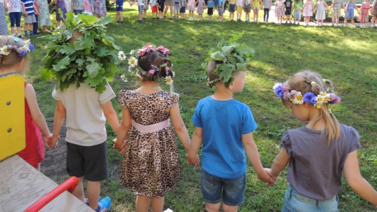 Līgo svētki Rīgas 258. pirmsskolas izglītības iestādē