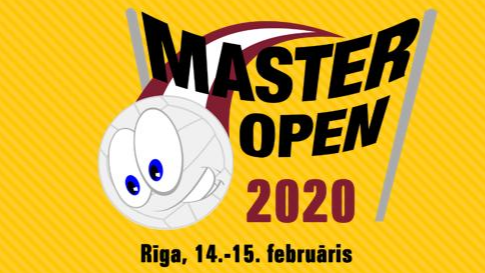 Rīgā notiks starptautiskais turnīrs volejbolā "MASTER OPEN 2020" veterāniem	