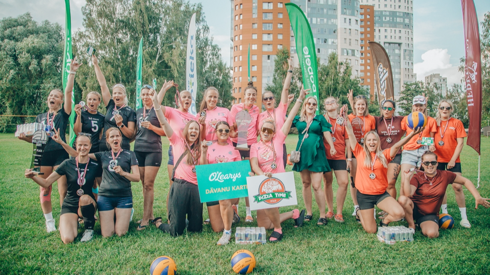 VolleyFest 2024: aizvadītas lieliskas sacensības