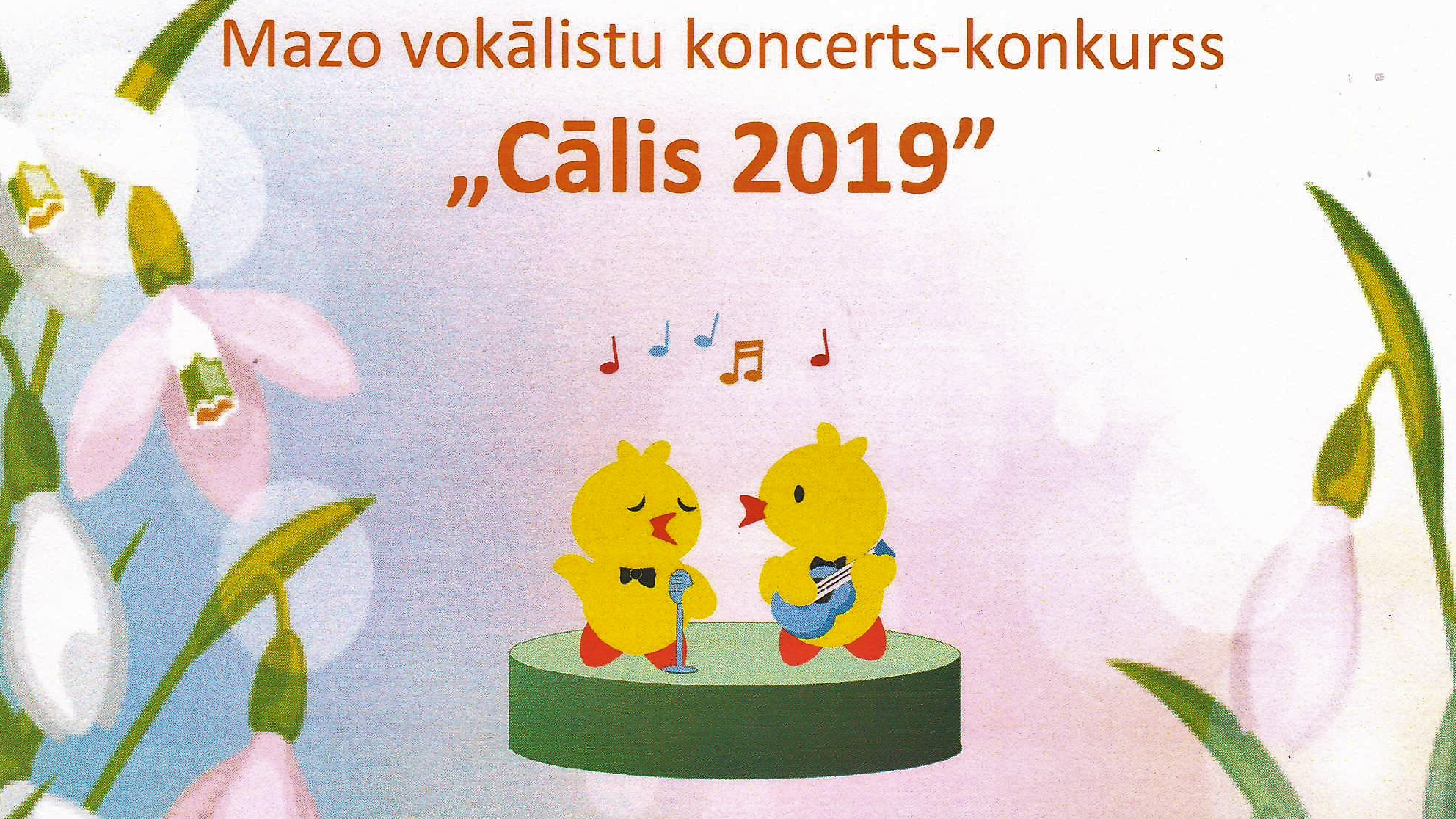 Vokālistu konkurss “Cālis 2019” Rīgas 215.pirmsskolas izglītības iestādē