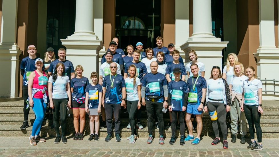 Teju 100 dalībnieki pārstāvējuši pašvaldības komandu Rimi Rīgas maratonā