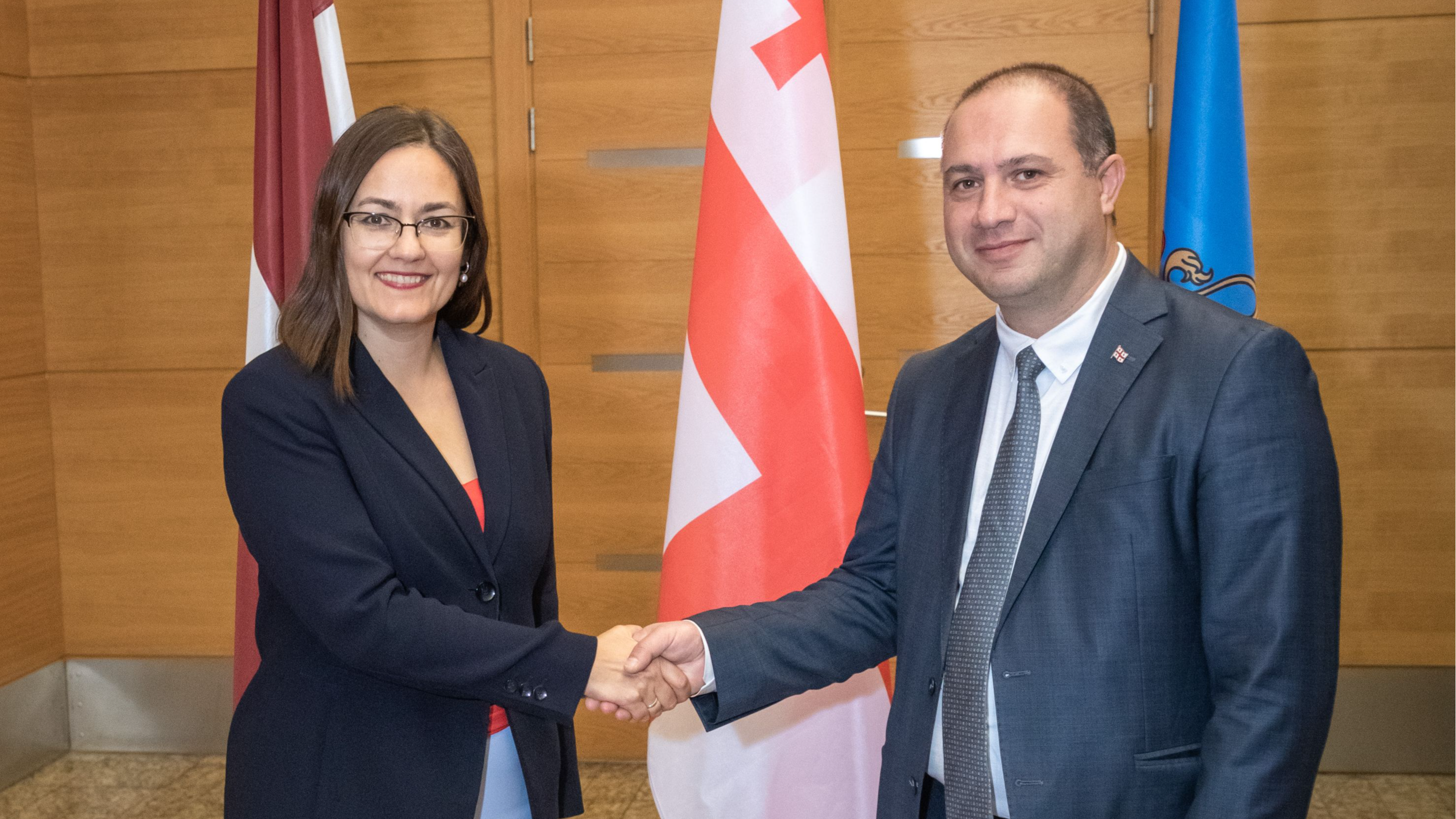  Rīgas pašvaldības pārstāvji ar Gruzijas delegāciju pārrunā jautājumus zinātnes un jaunatnes jomās 
