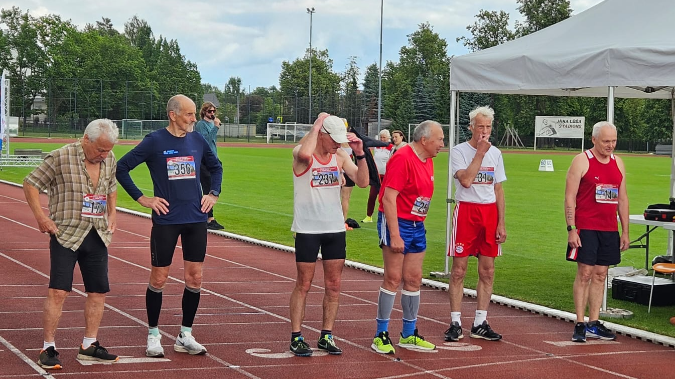 Latvijas Sporta veterānu – senioru savienības 62. sporta spēļu finālsacensības vieglatlētikā