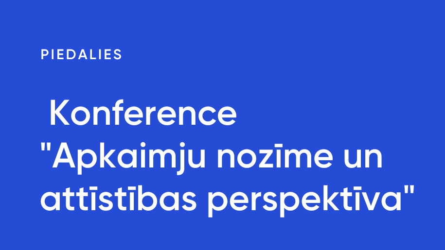 Aicina uz tīklošanās konferenci “Apkaimju nozīme un attīstības perspektīva”