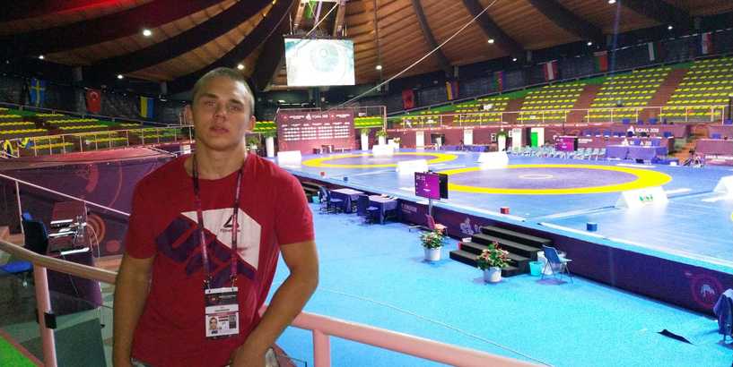 Eiropas čempionātā junioriem piedalās brīvās cīņas cīkstonis Ivars Samušonoks