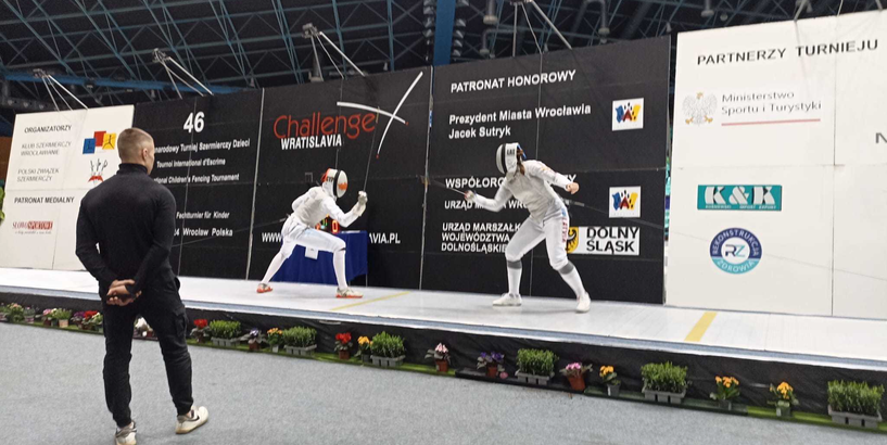 Skats no lielākajām paukošanas sacensībām Eiropā, kas martā norisinājās Polijā