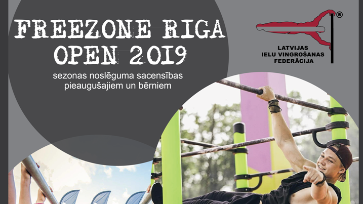 Rīgas atklātais čempionāts ielu vingrošanā “Freezone Riga Open 2019”	
