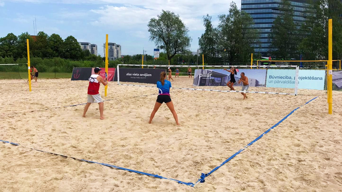 SAND-BAND Rīgas pludmales tenisa kausa 2. posma rezultāti
