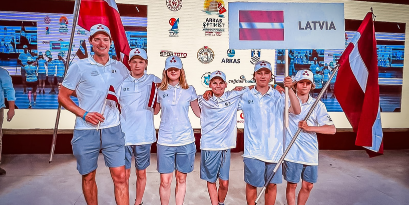 Noslēdzies Pasaules čempionāts Optimist klasē burāšanā