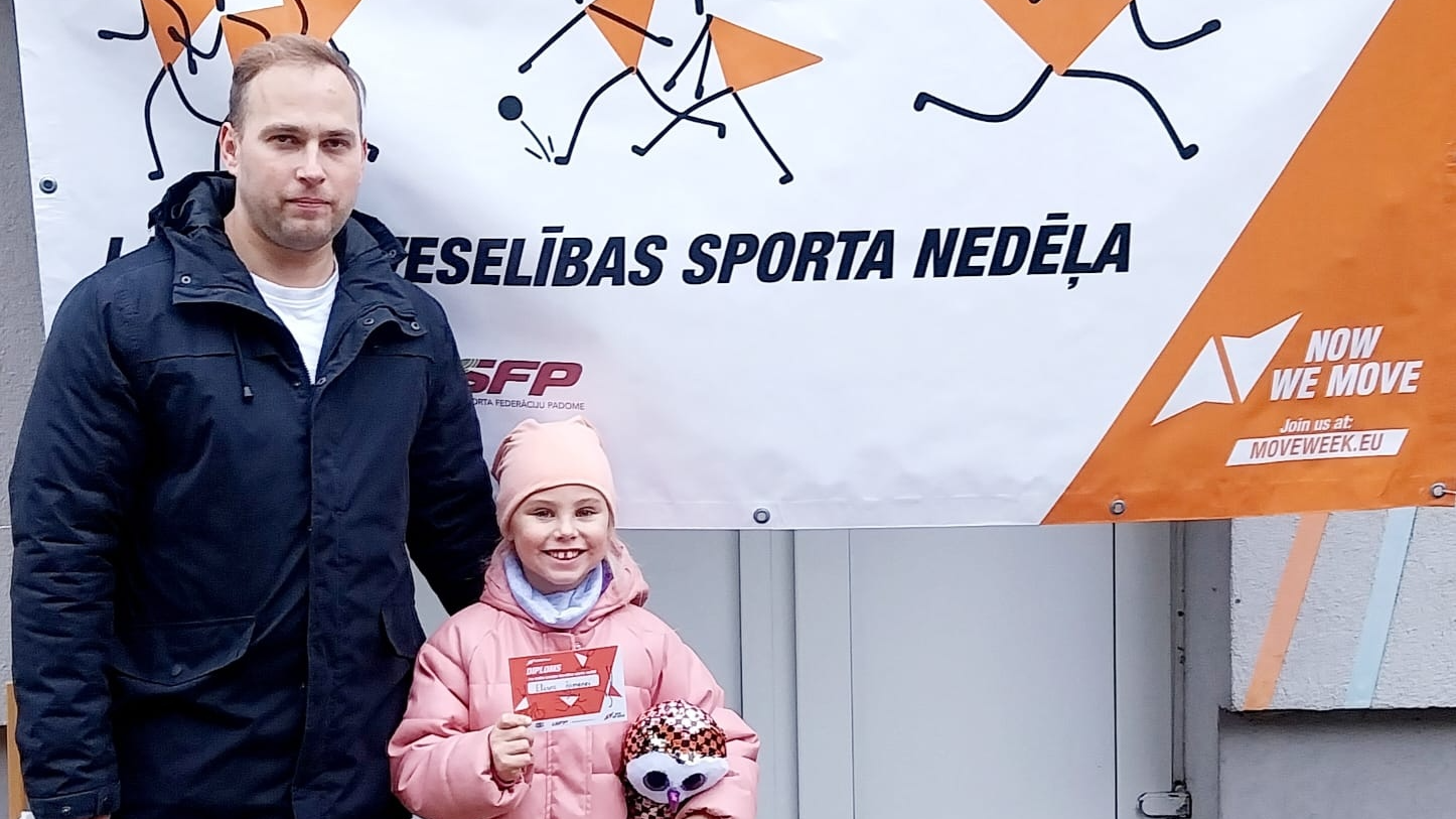 Latvijas veselības sporta nedēļa pirmsskolā "Asniņš"