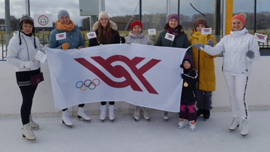 Ziemas olimpiāde Rīgas 258. pirmsskolas iestādē