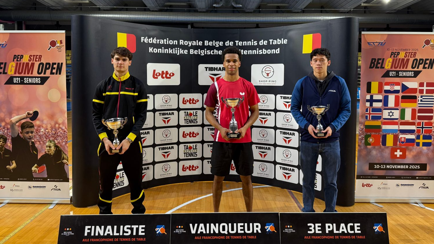 Beļģijas 2025.gada atklātais čempionāts galda tenisā – Danielam Koganam augstā 11.vieta