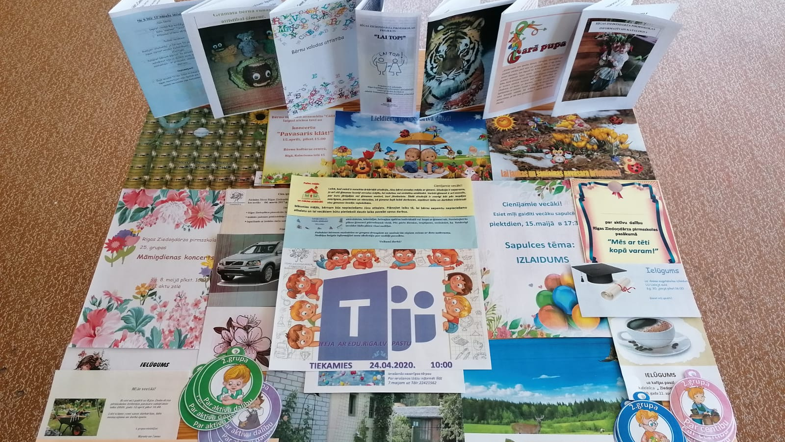Rīgas Ziedoņdārza  pirmsskolas projekts “Lai top!” 