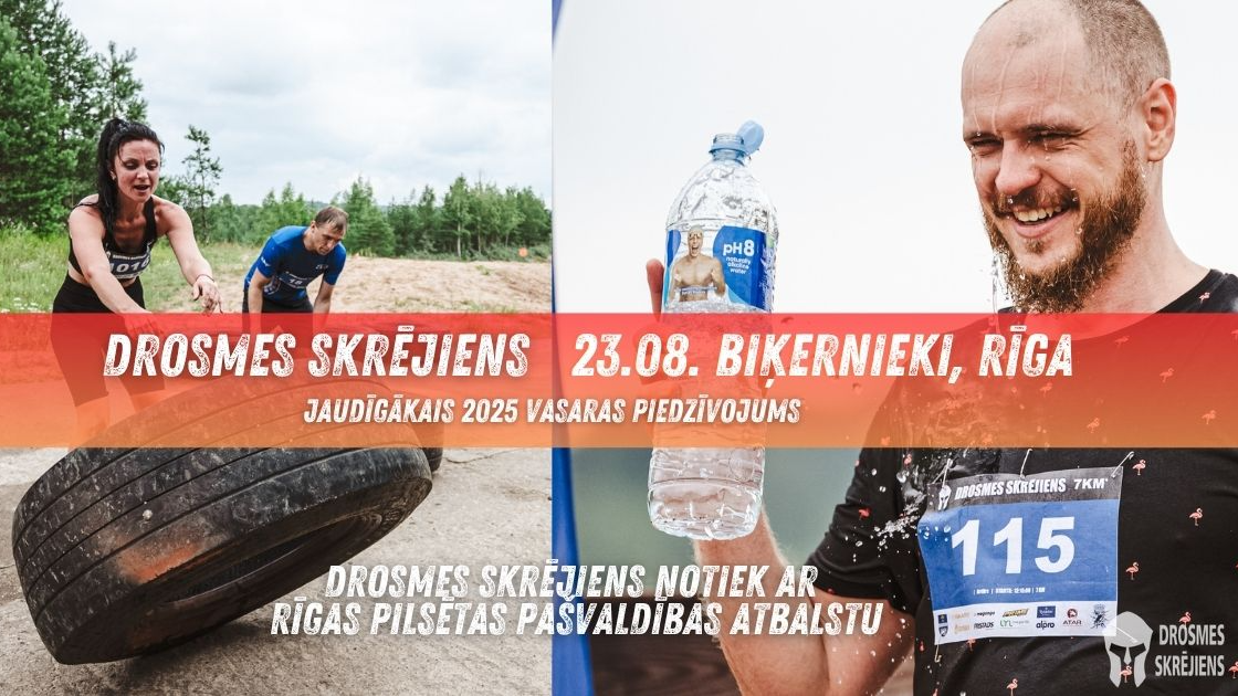 Rīgā norisināsies “Drosmes skrējiens” Biķernieku trasē
