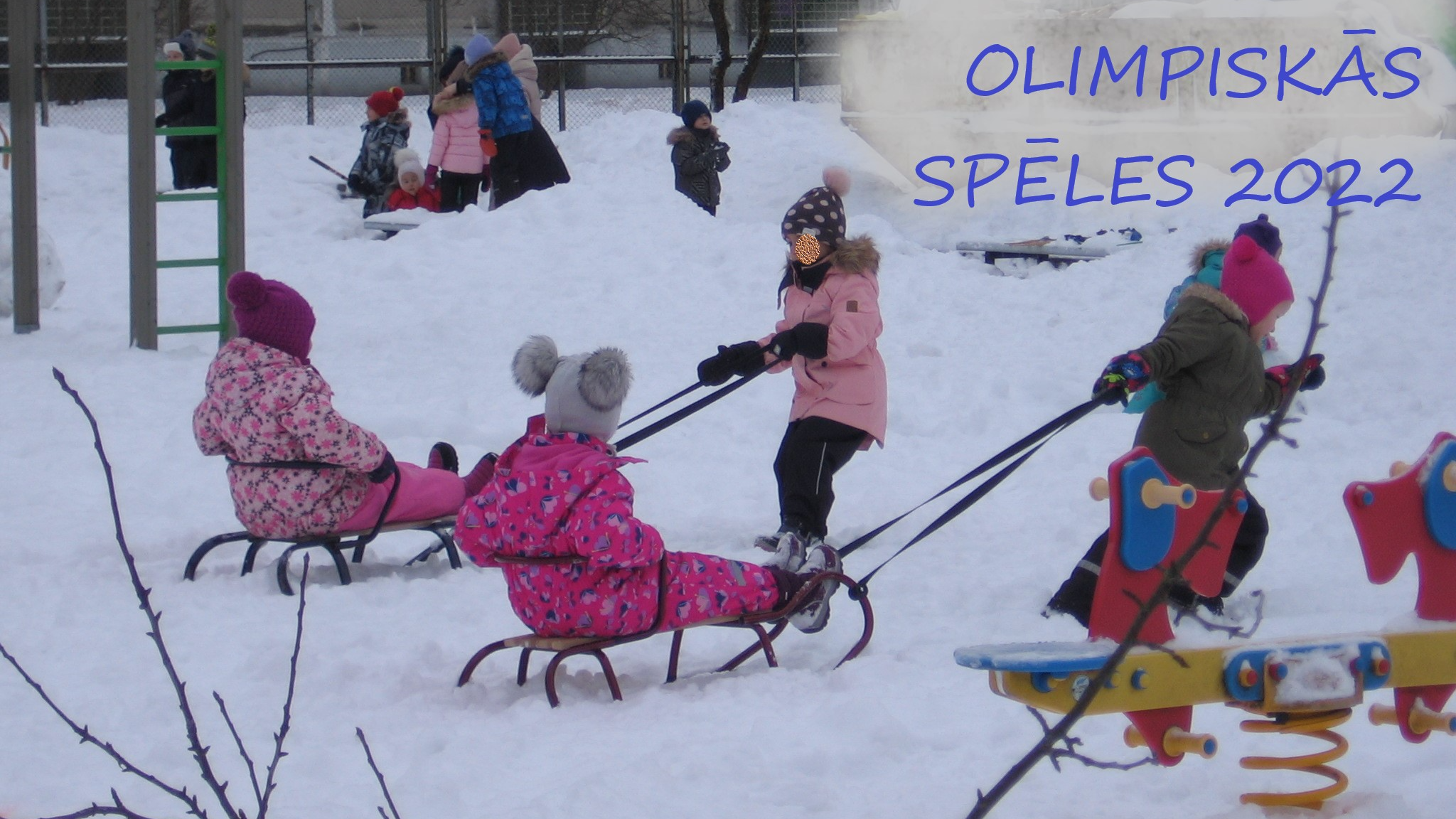 Ziemas sporta aktivitātes Rīgas 4. pirmsskolas izglītības iestādē “Avotiņš”