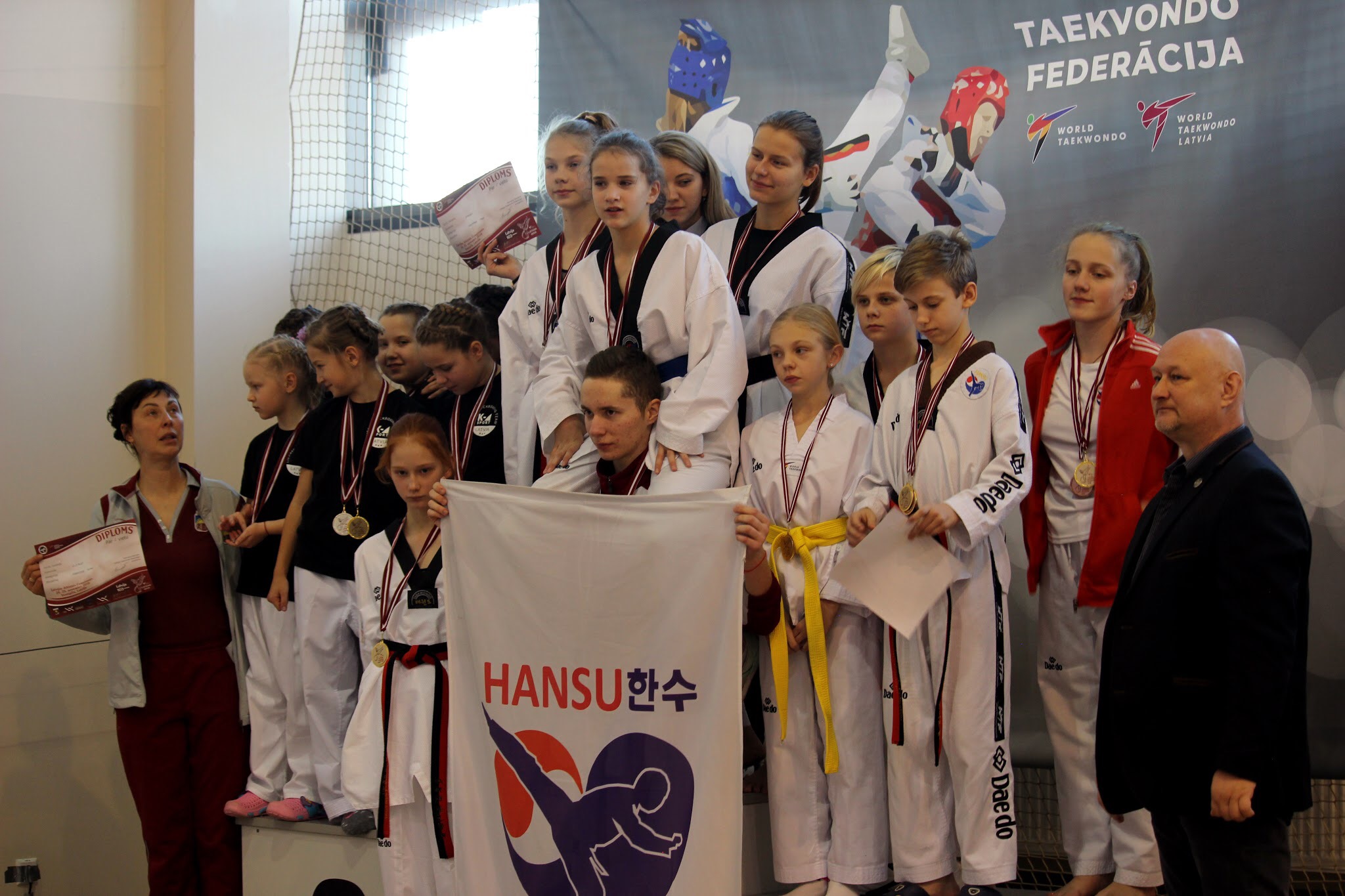 Noslēdzies ikgadējais Latvijas atklātais taekvondo čempionāts