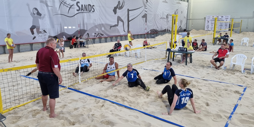  Norisināsies Rīgas kauss pludmales sēdvolejbolā 2023