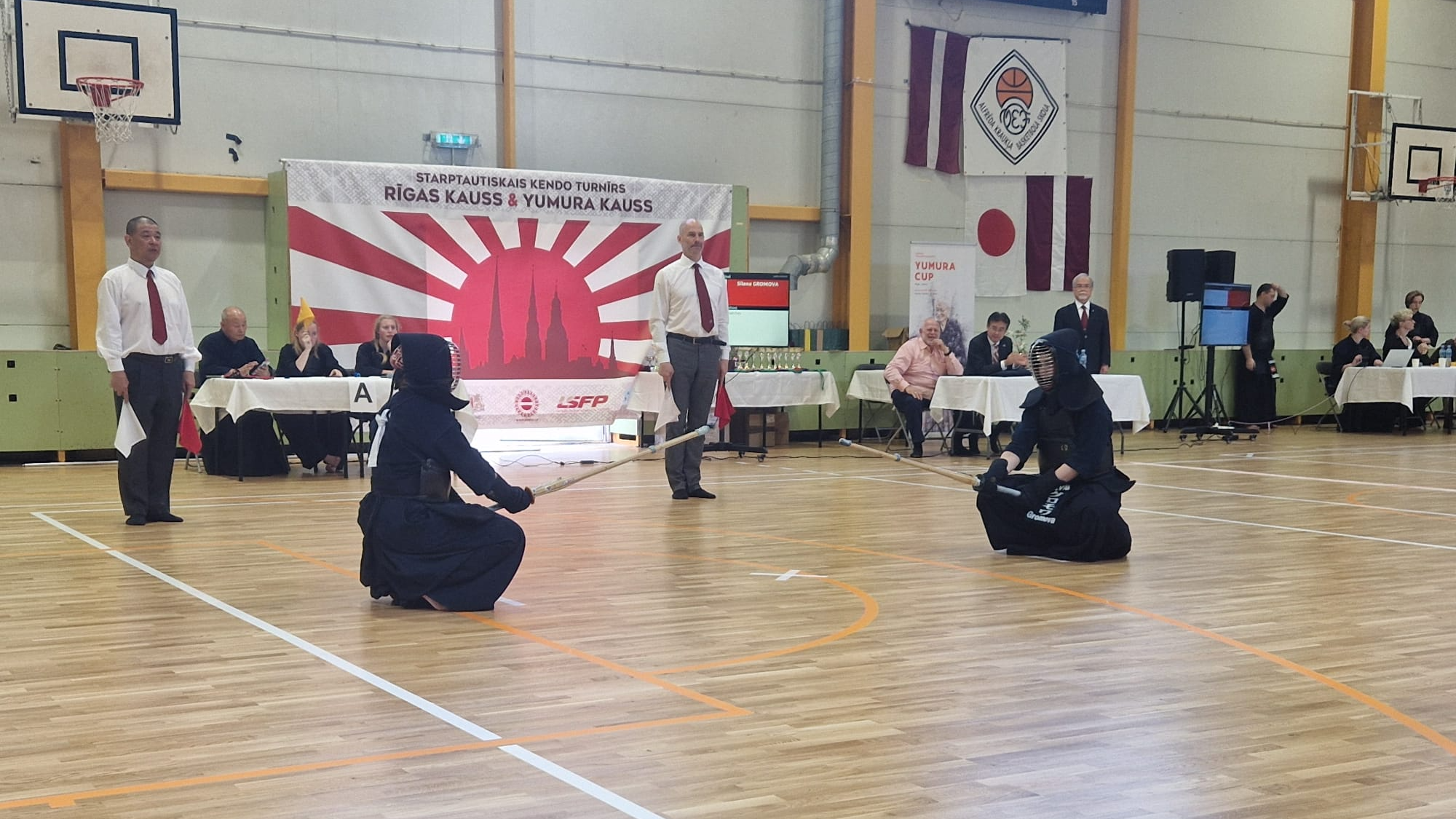 Noslēgušās Kendo straptautiskās sacensības "Rīgas kauss & Jumura kauss 2025" 