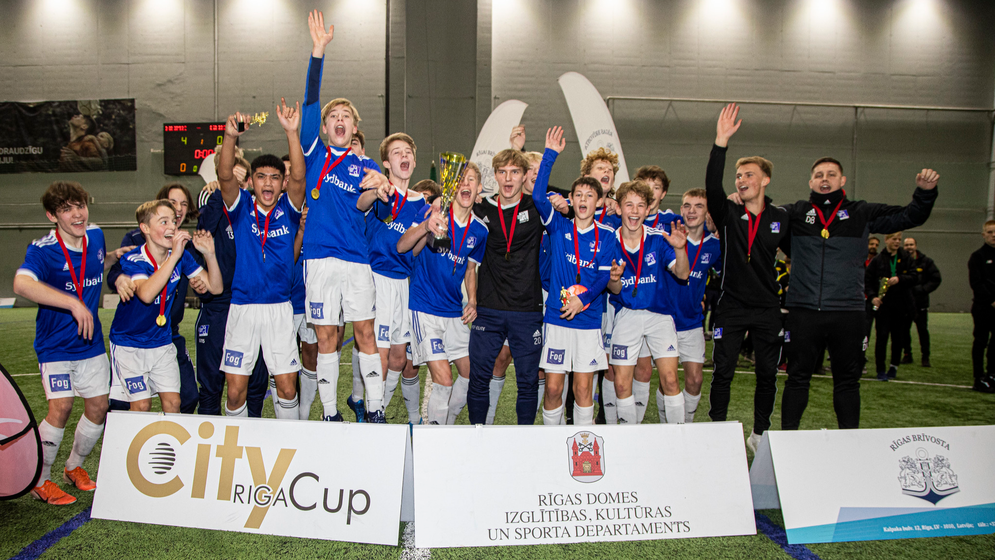 Komanda no Dānijas triumfē Riga City Cup turnīrā