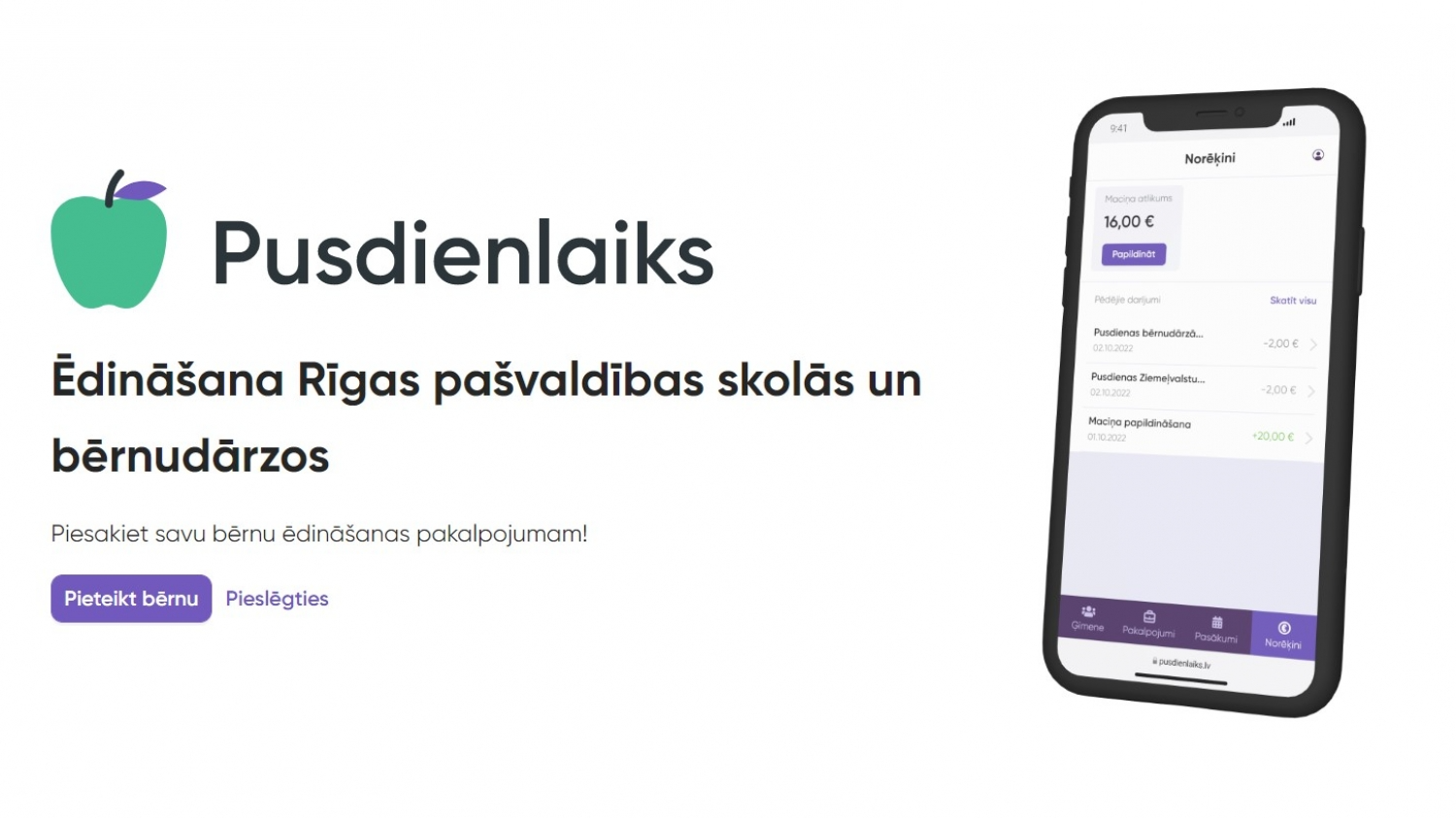 Pauž gatavību nodrošināt ēdināšanu visās Rīgas pašvaldības izglītības iestādēs