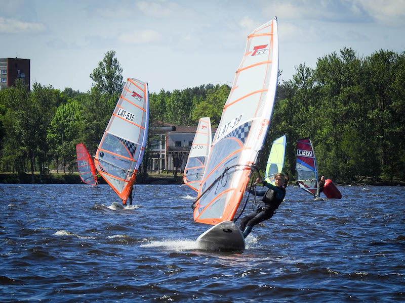 Ķīšezerā notiks "Baltic Challenge Cup" vēja dēļiem