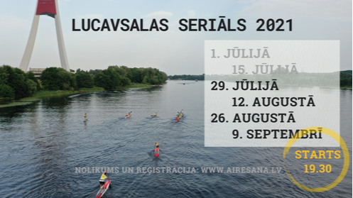 Lucavsalā notiks tautas airēšanas sacensības “Lucavsalas seriāls"