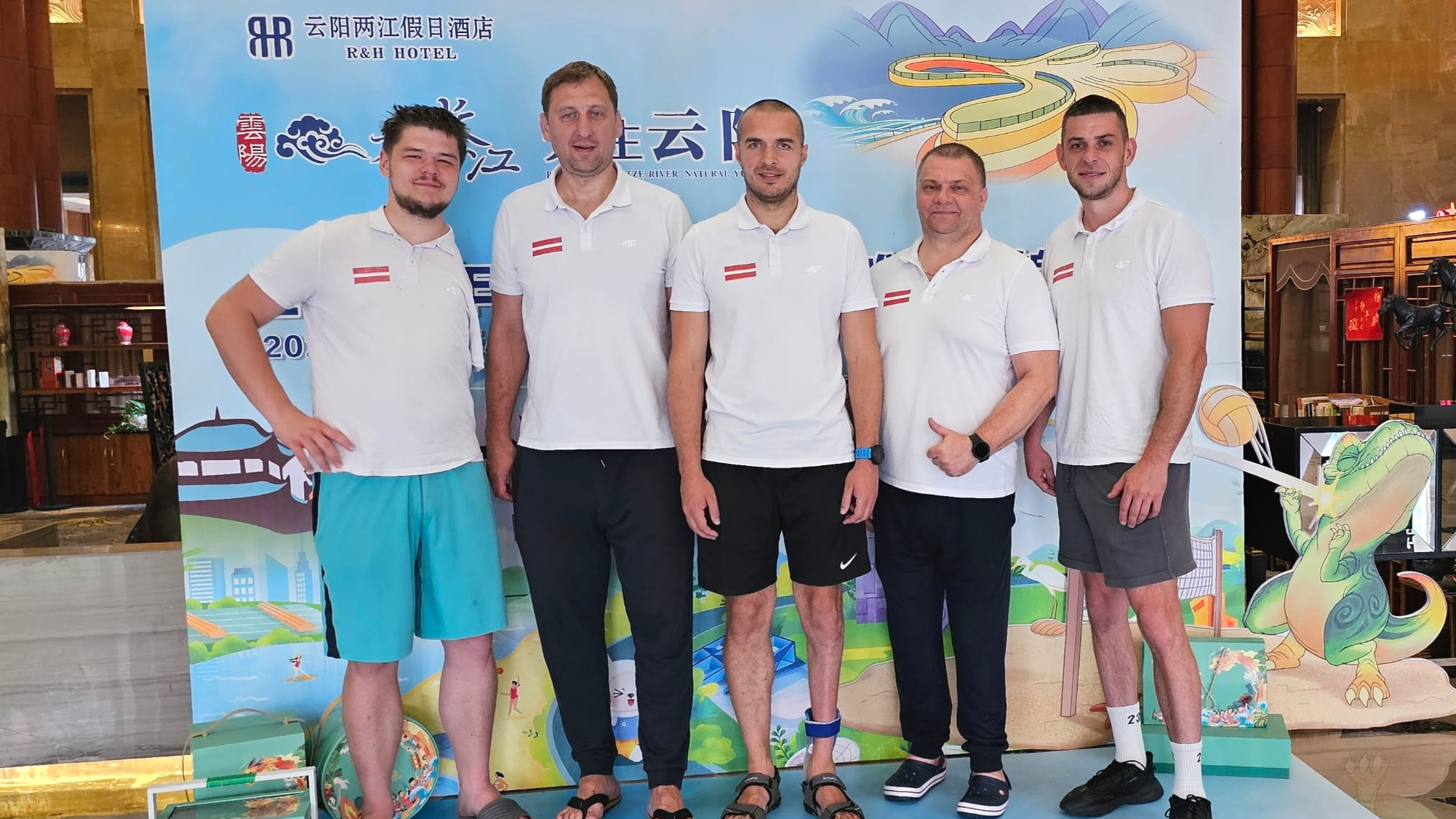 Latvijas izlase izcīna 4. vietu 1. pasaules čempionātā pludmales para volejbolā "World ParaVolley"