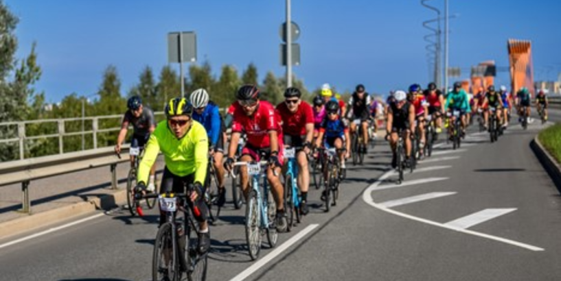 Atbalsta Baltijas ceļa velobrauciena organizēšanu Rīgā 