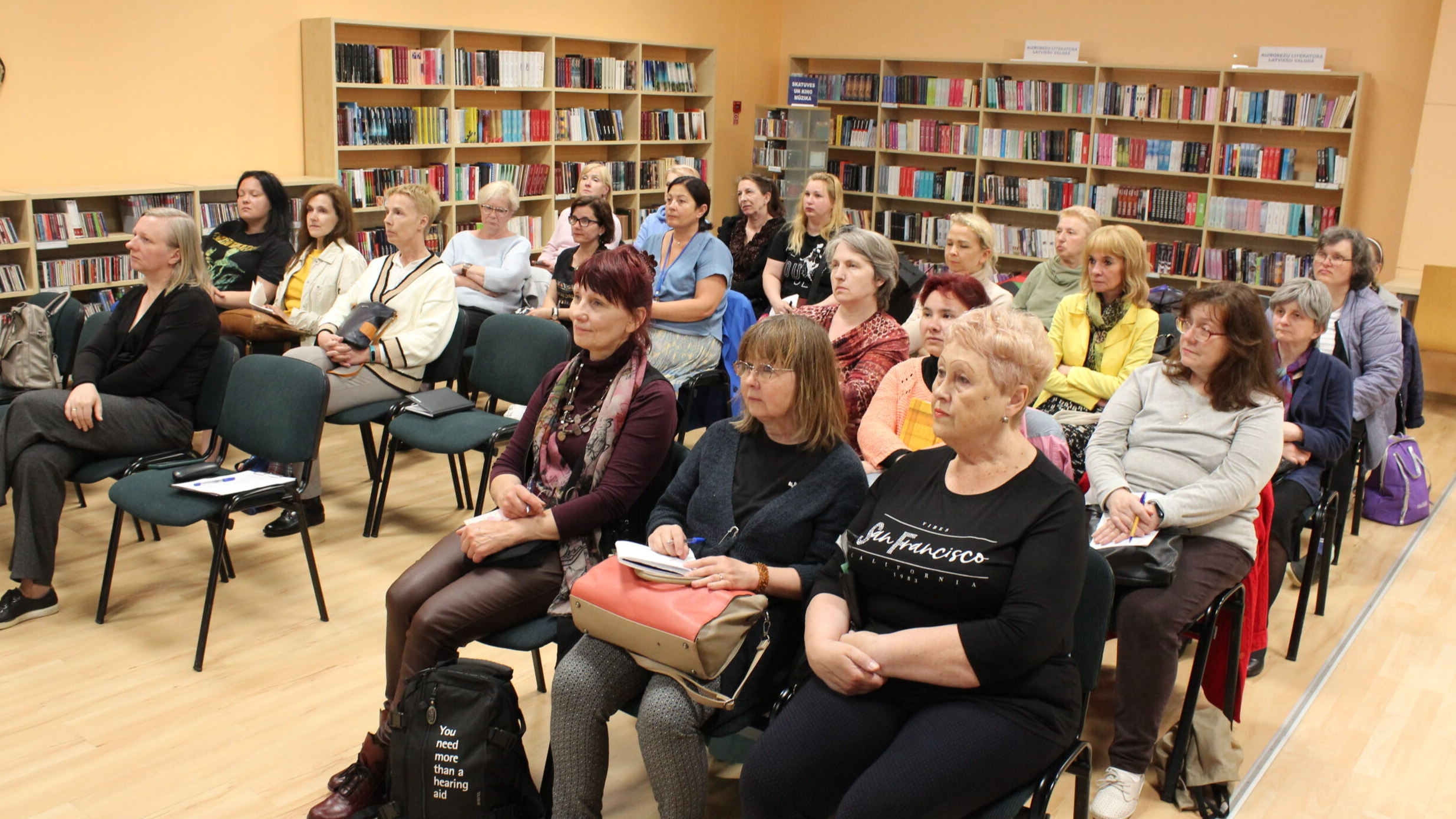 Turpinās projekts “Iekļaujošā bibliotēka”: Irīnas Meļņikas lekcija