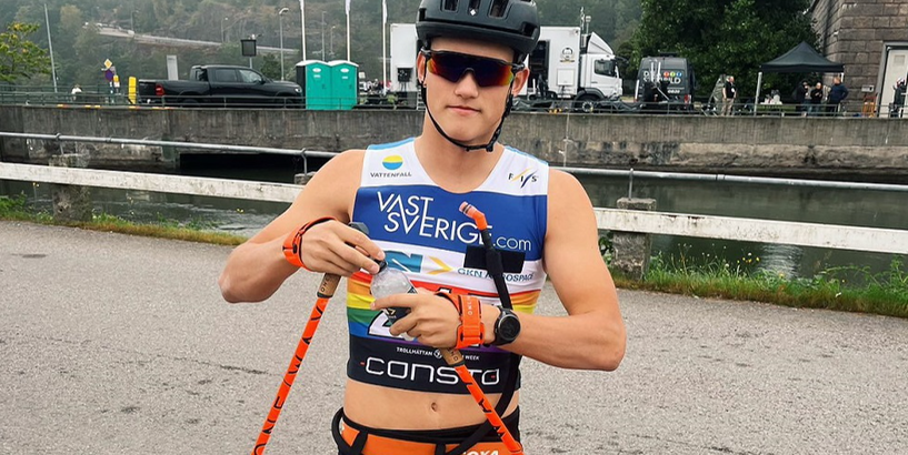 Jaunais arkādietis Skujiņš sekmīgi nostartējis Pasaules kausa posmā rollerslēpošanā Zviedrijā 
