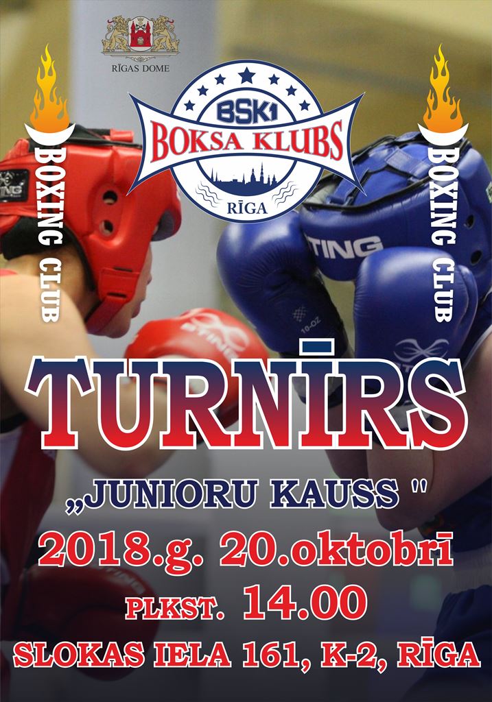 Nedēļas nogalē notiks boksa turnīrs “Junioru kauss”